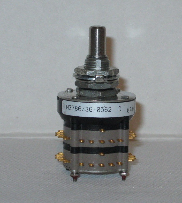New Military Spec Grayhill M3786/36-0562 Rotary Switch Multi-Deck