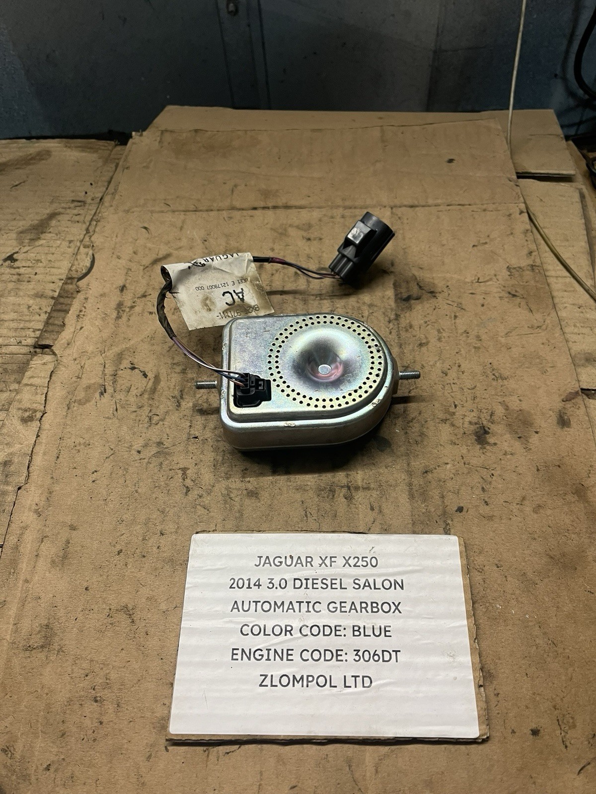 JAGUAR XF X250 2014 3.0 DIESEL Alarm Siren G1GT-19N217-AD