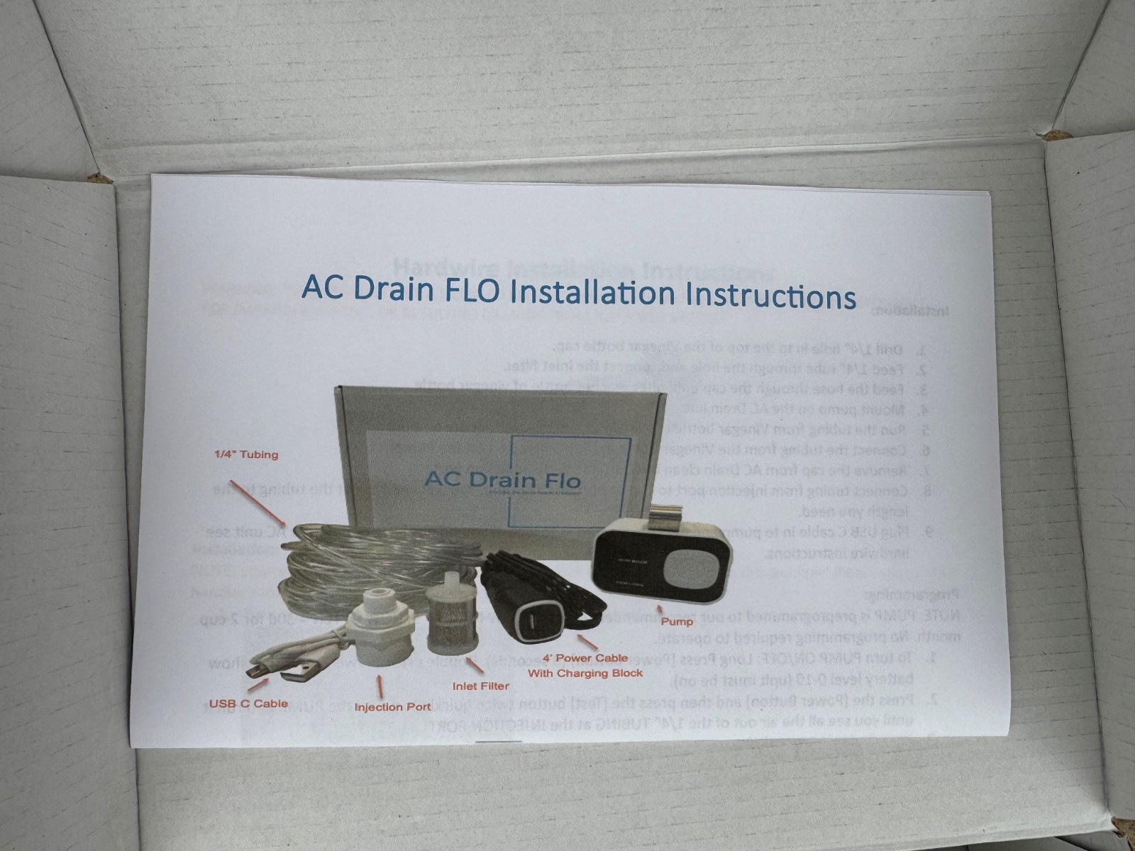 Kollea AC Drain FLO Model JH01