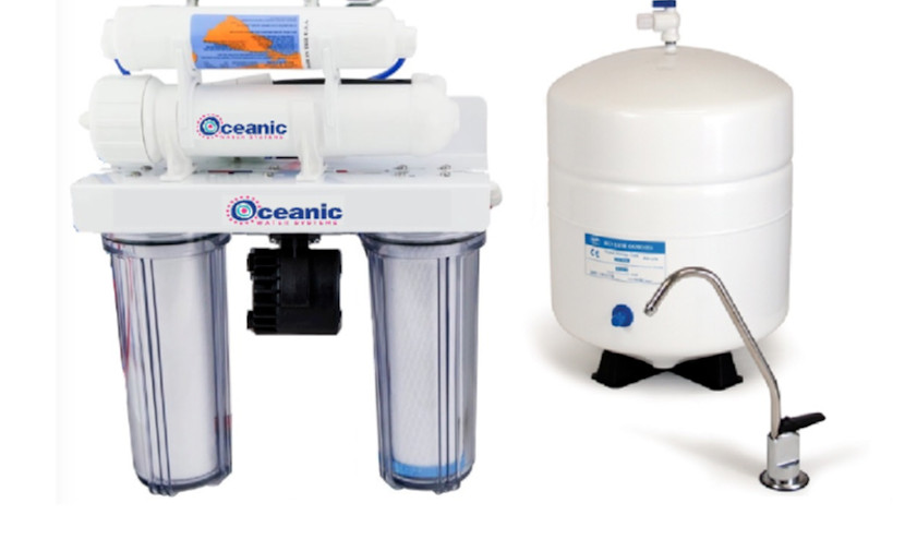 Reverse Osmosis ALKALINE Drinking Water Filter System + Permeate Pump 75 GPD USA
