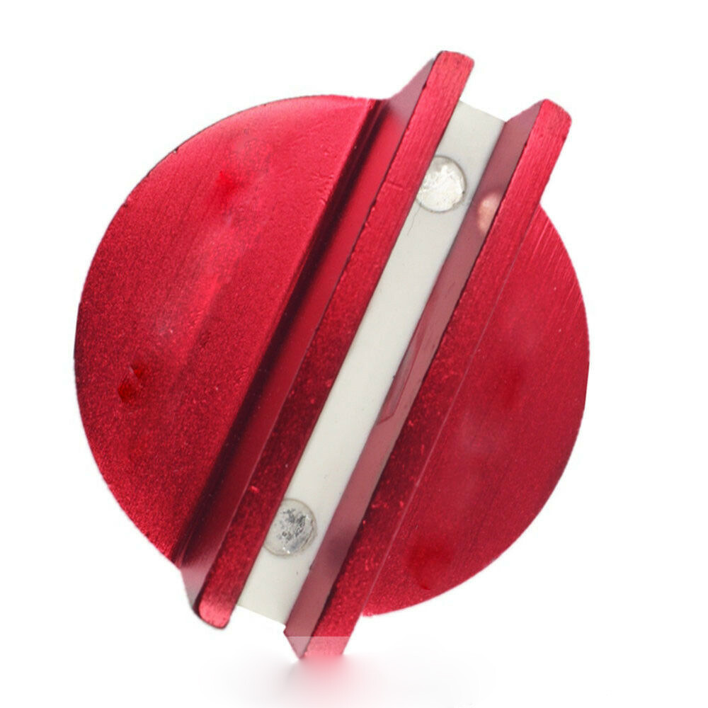 Universal 2pcs Magnetic Jack Pad Pinch Weld Frame Rail Adapter Red