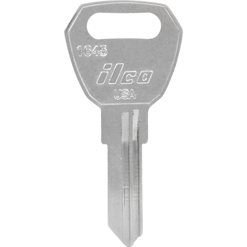 Hillman 532039 KeyKrafter Brass 1645 Single-Sided Blank Key #2039 (Pack of 4)