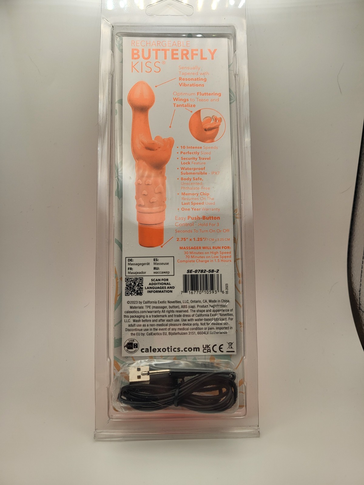 Calexotics Butterfly Kiss Vibrator Hp-Se0782042