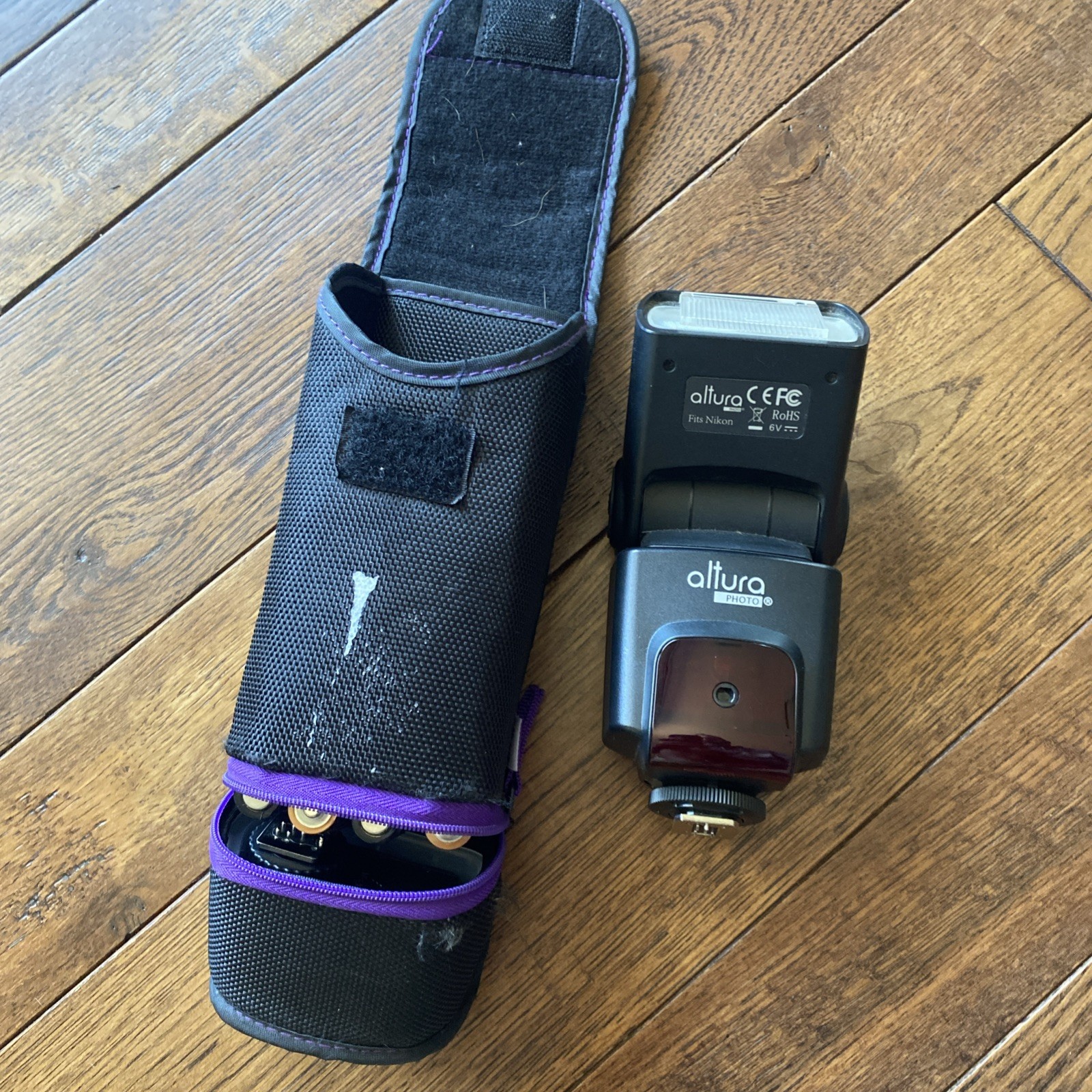ALTURA CAMERA PHOTO FLASH FITS Nikon WITH CASE