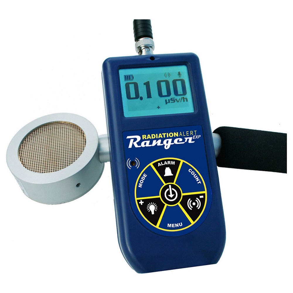 RADIATION ALERT RANGEREXP Rad Surv Mtr,0.01to1000uSv/hr,Digital 54JJ22