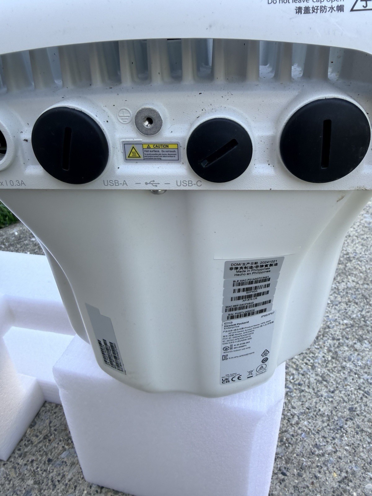 Aruba AP-675 Outdoor Wireless Access Point Open Box Never Used