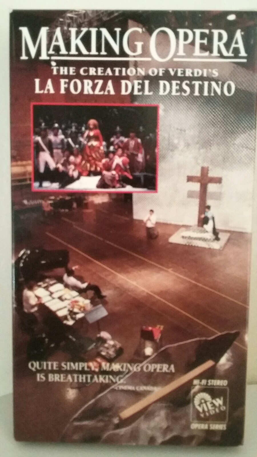 MAKING OPERA The Creation Of Verdis La Forza Del Destino VHS VIEW Video1992 MINT