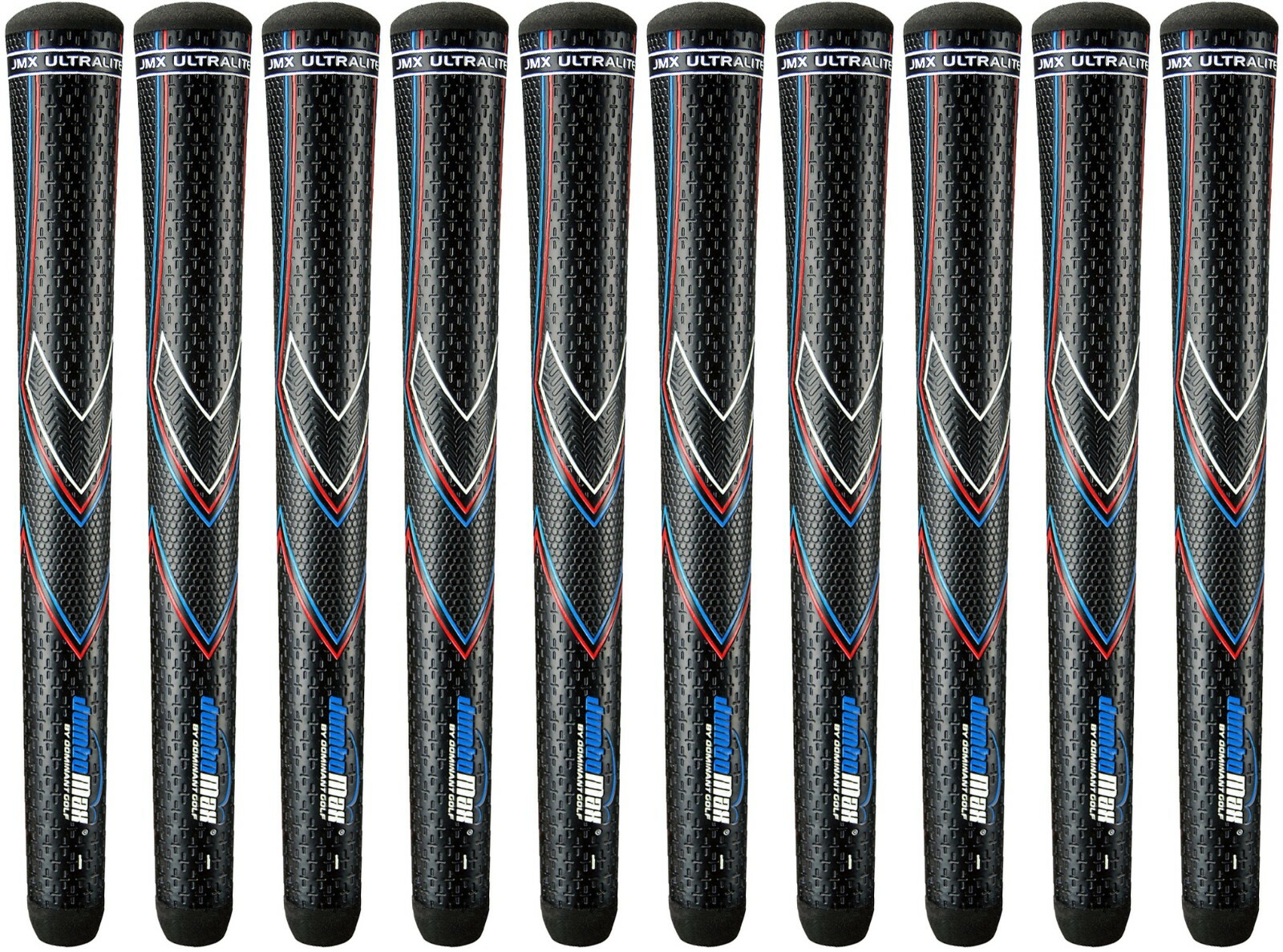 JumboMax JMX Jumbo Max Ultralite Golf Grips - "Large" Size (+11/32") - Set of 10