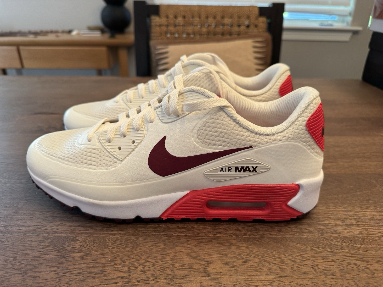 Nike Air Max 90 Golf Shoes Mens 12