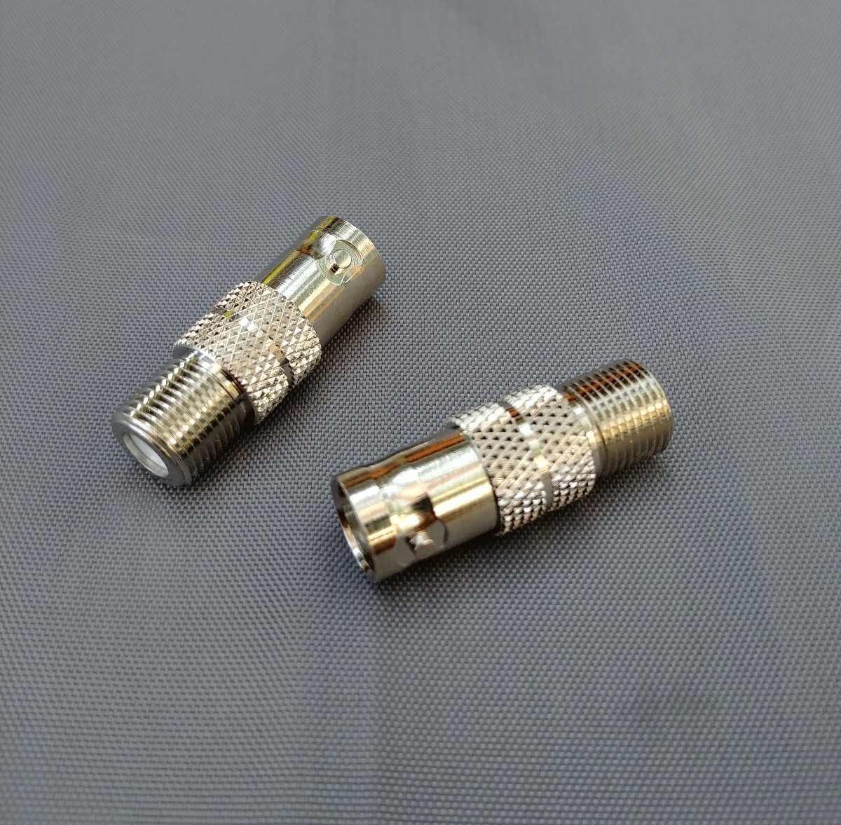 (2 PCS) BNC Female to F Female Connector - USA Seller