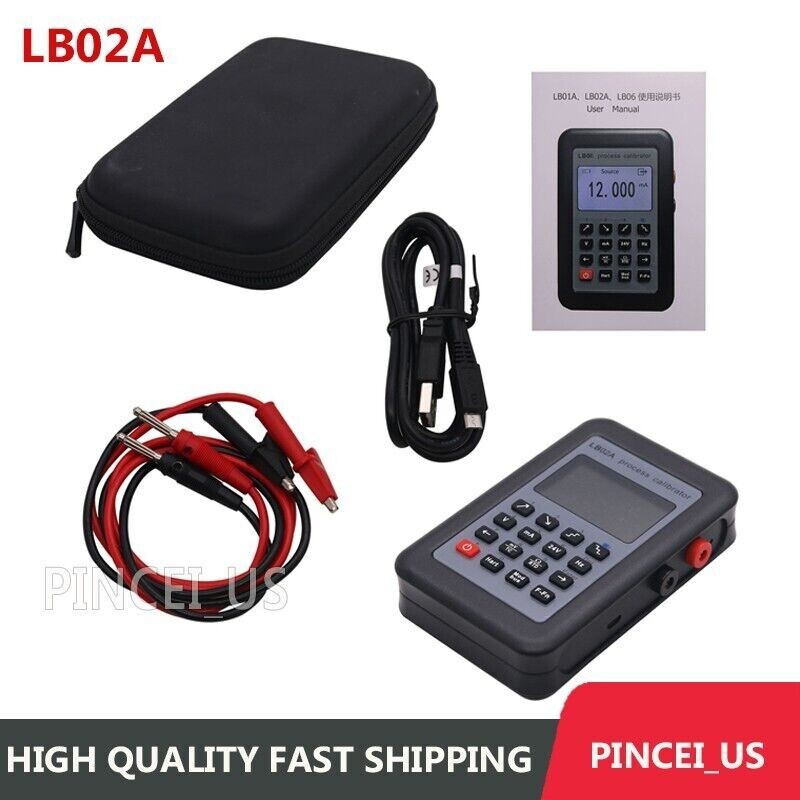 LB02A Multifunction Process Calibrator for Frequency RTD TC mV mA Calibration//