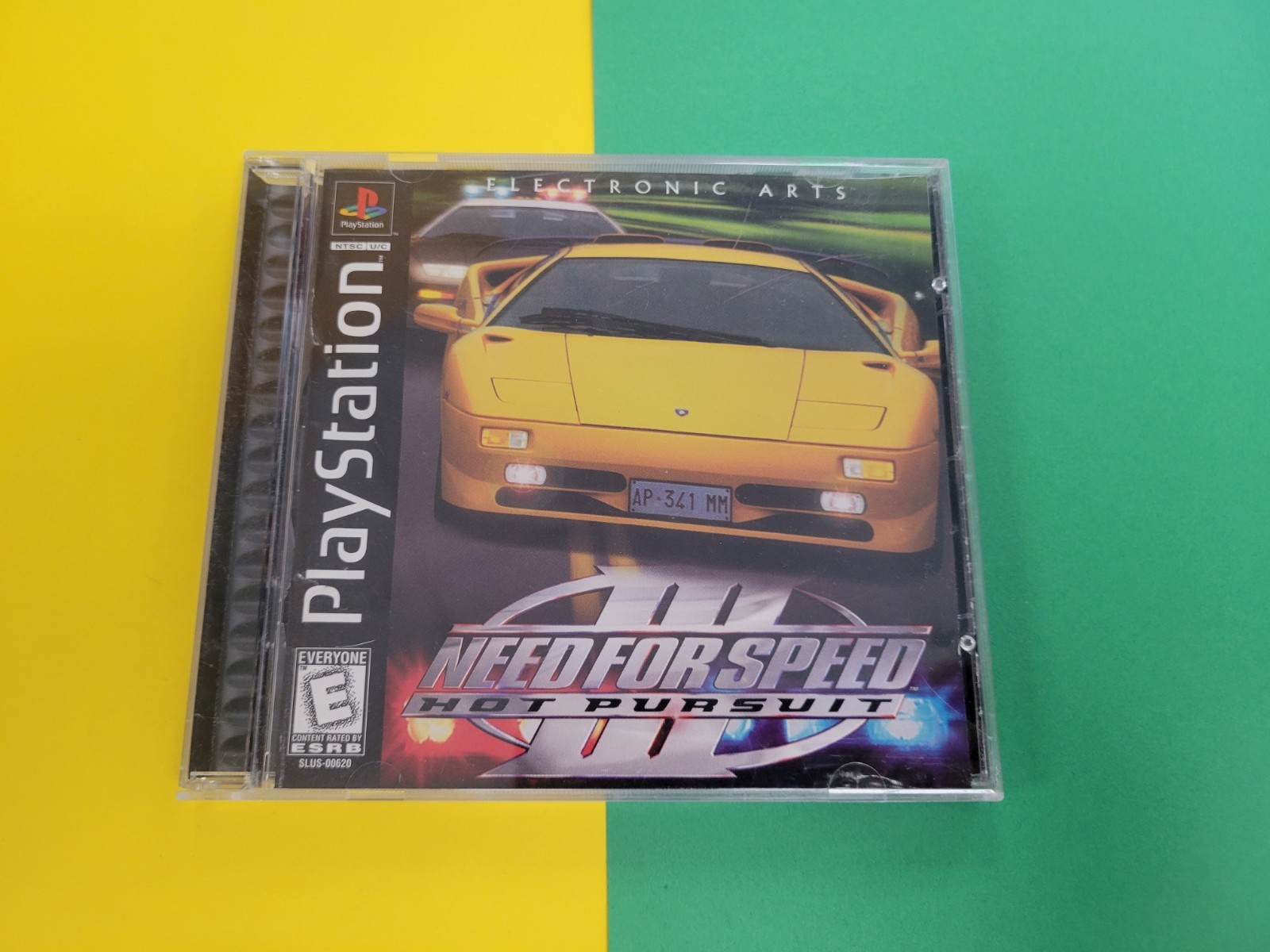 Need for Speed III: Hot Pursuit (Sony PlayStation 1998) Case And Manual Cover