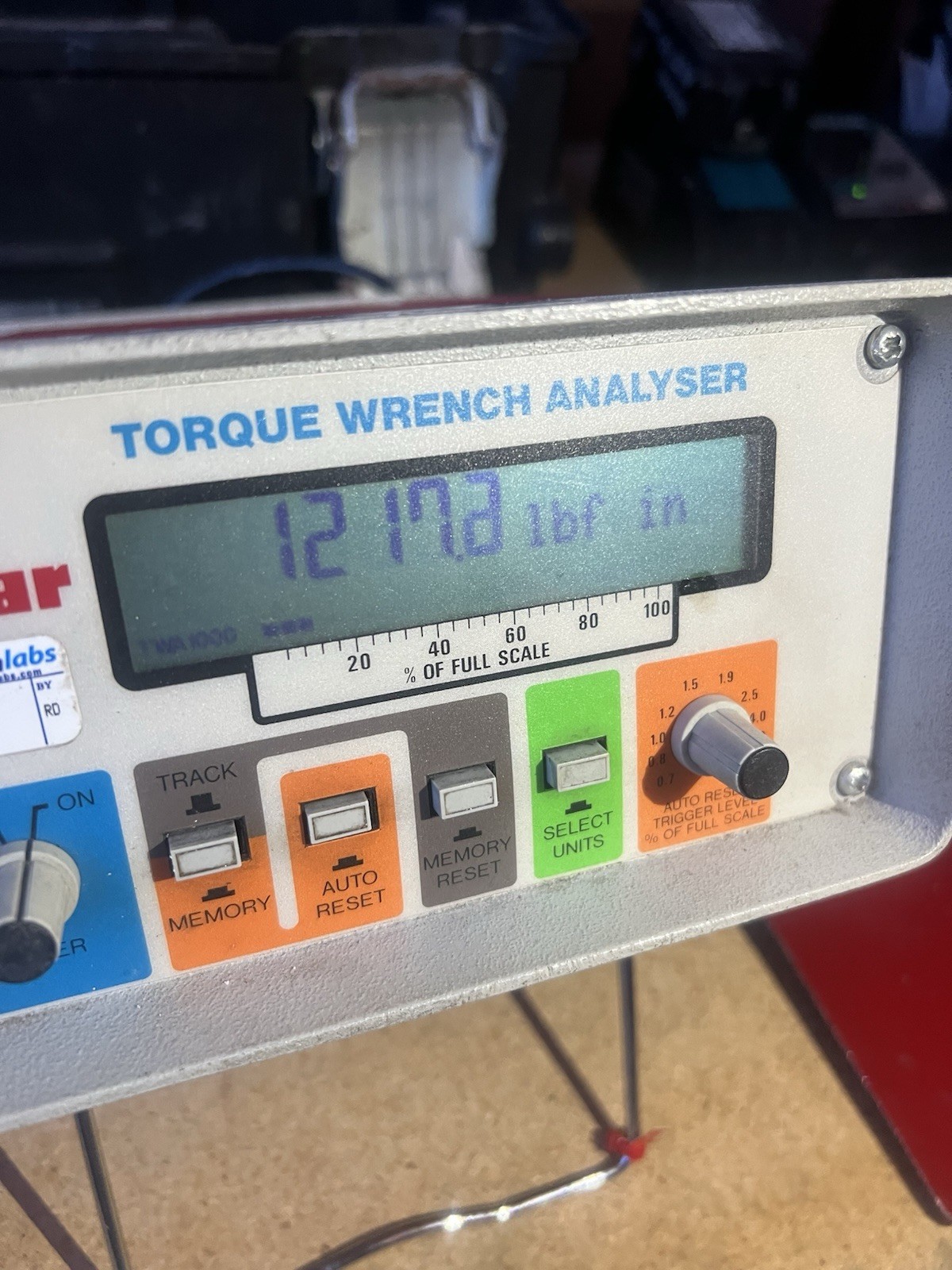 Norbar 43112 Torque Wrench Analyzer tester Working Calibration