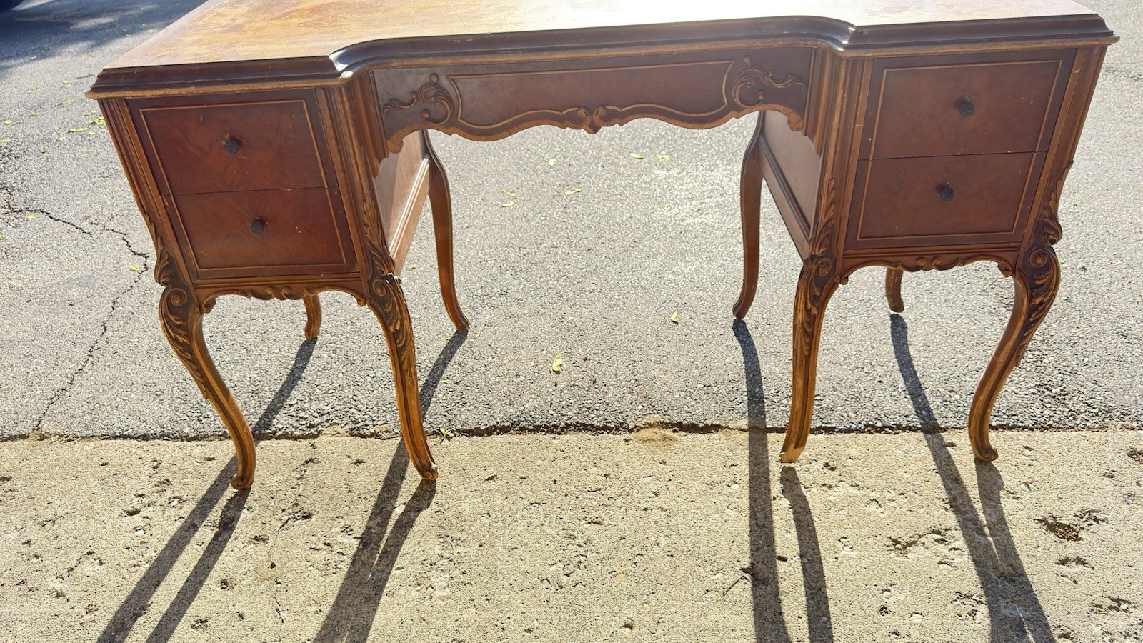 Antique vanity