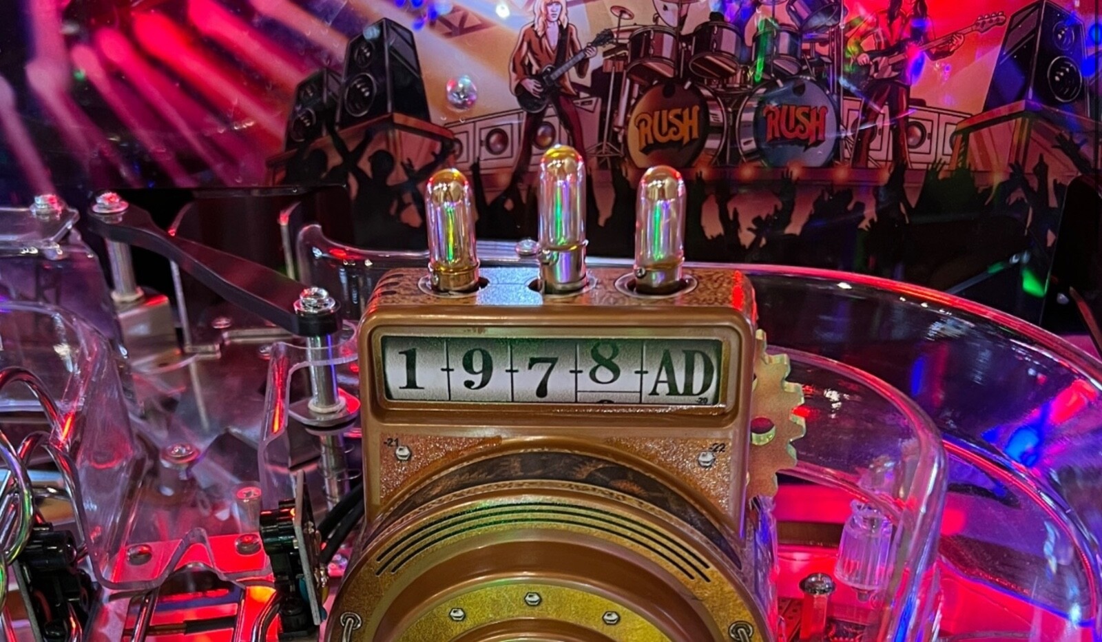RUSH Pinball Machine Vapor Metallic LED Stealth bulbs