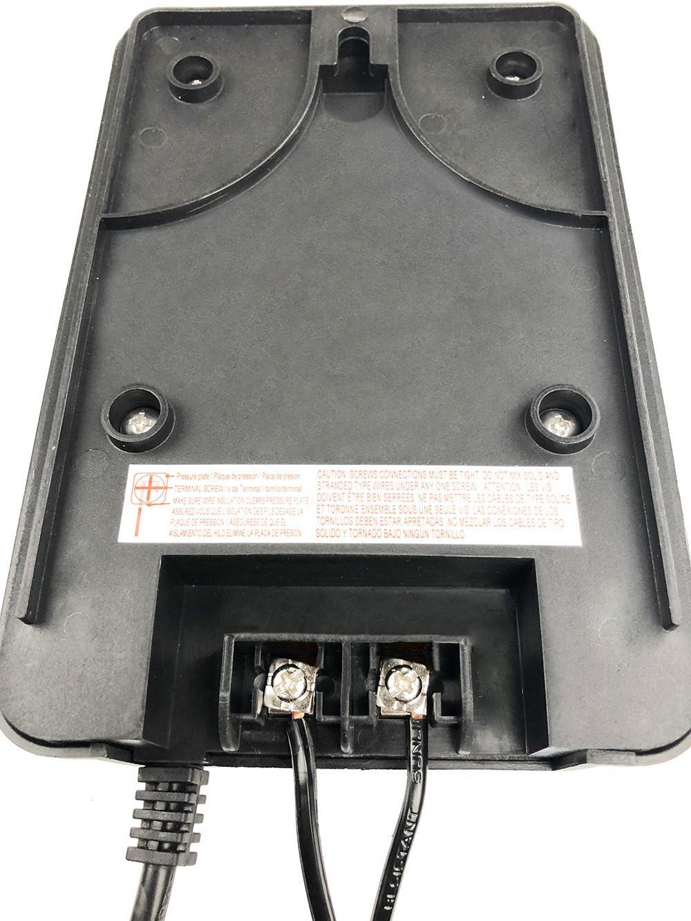KHAN TECH Low-Voltage Landscape Lighting Transformer 200w, 12VAC - Timer&Sensor