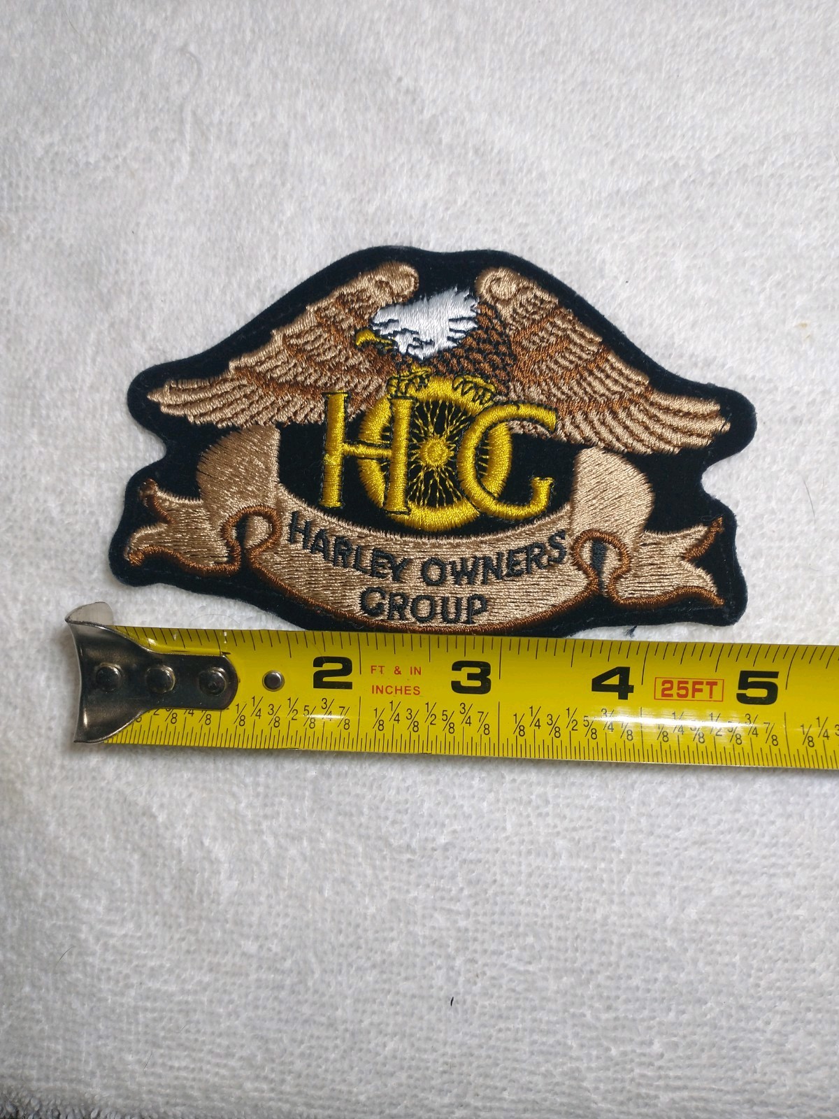 Harley Davidson Owners Group HOG Eagle Patch