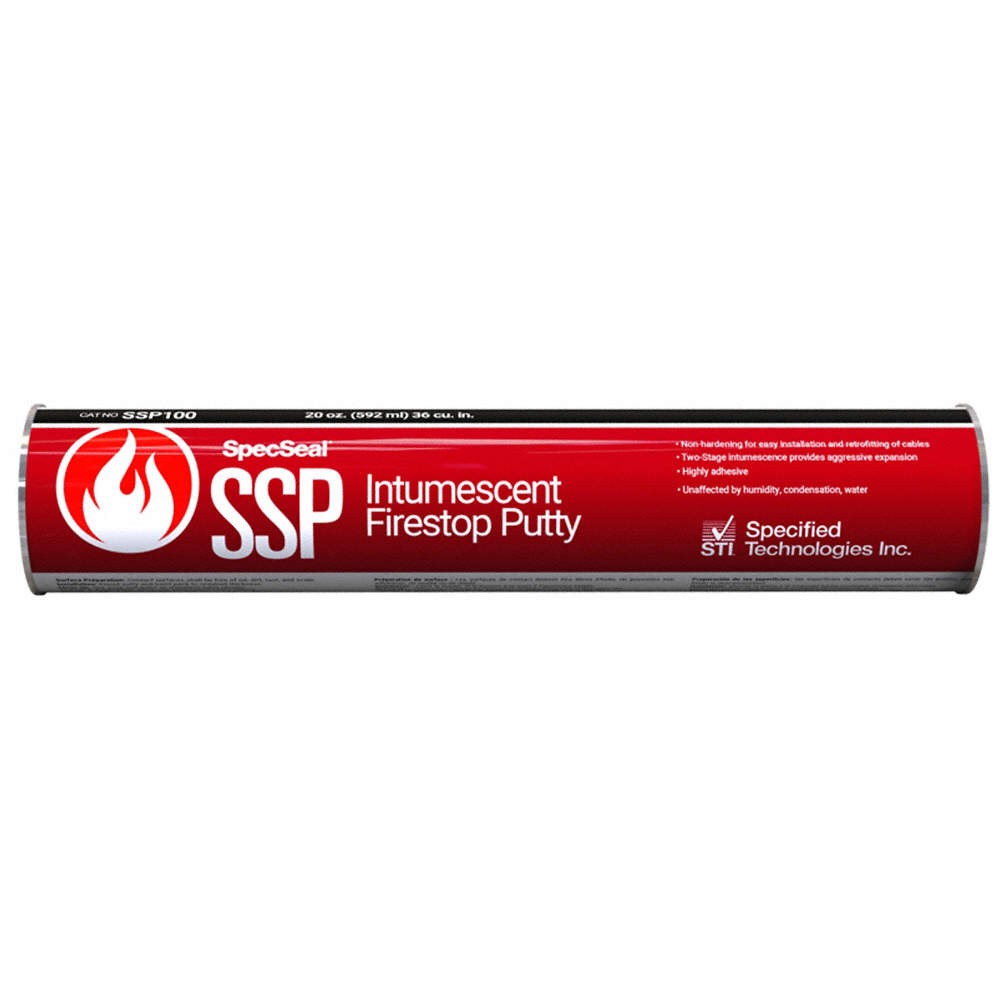 STI SSP100 Fire Barrier Putty,Bar 4MM46