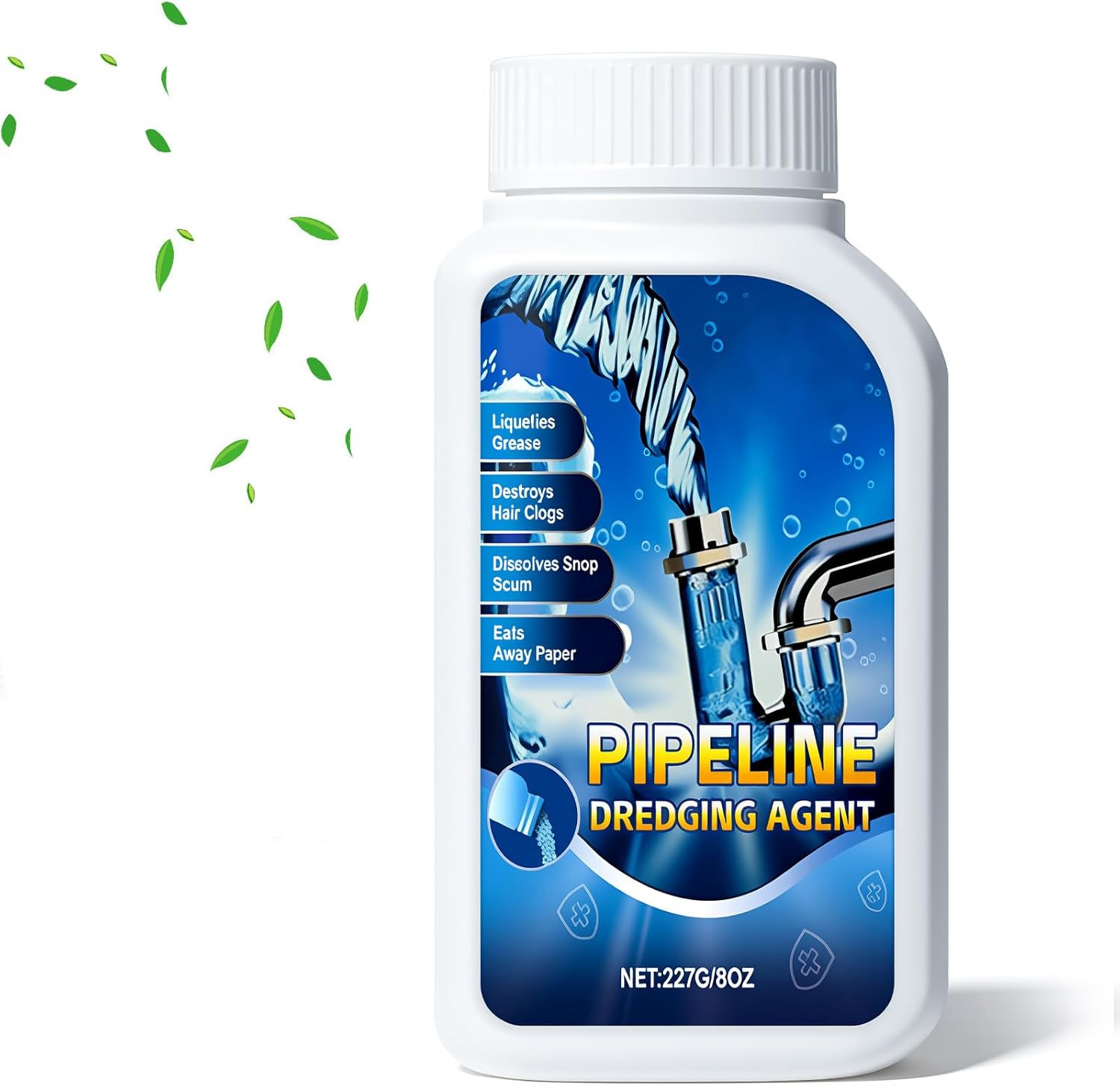 Strong Drain Cleaner for Kitchen, 2026 New Pipeline Dredging Agent, Fast Powerfu