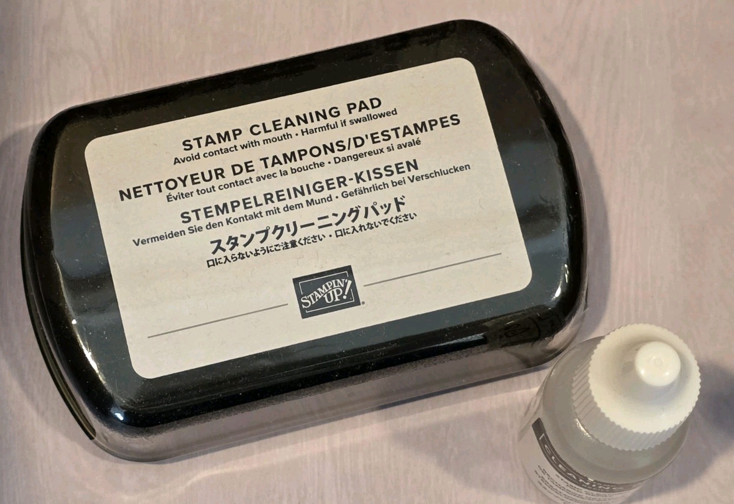 Stampin' Up! Stamp Cleaning Pad & Cleaning Pad Refill for photopolymer stamps