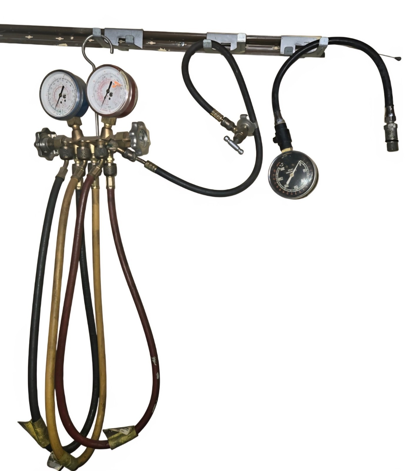 Yellow Jacket Titan Valve Tester, Gas Regulator, Compression Tester, Continental