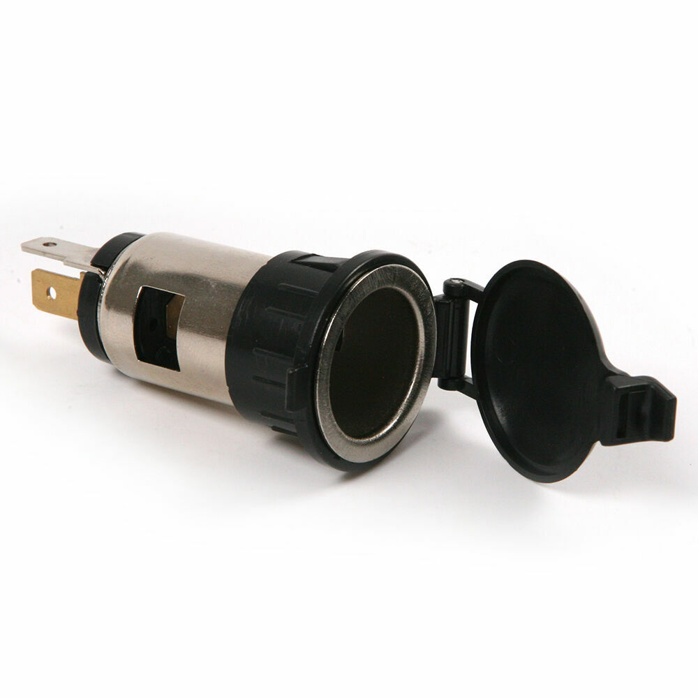 2pcs Car Cigarette Lighter Socket Plug Power Outlet Supply 12V/120W Voltmeter