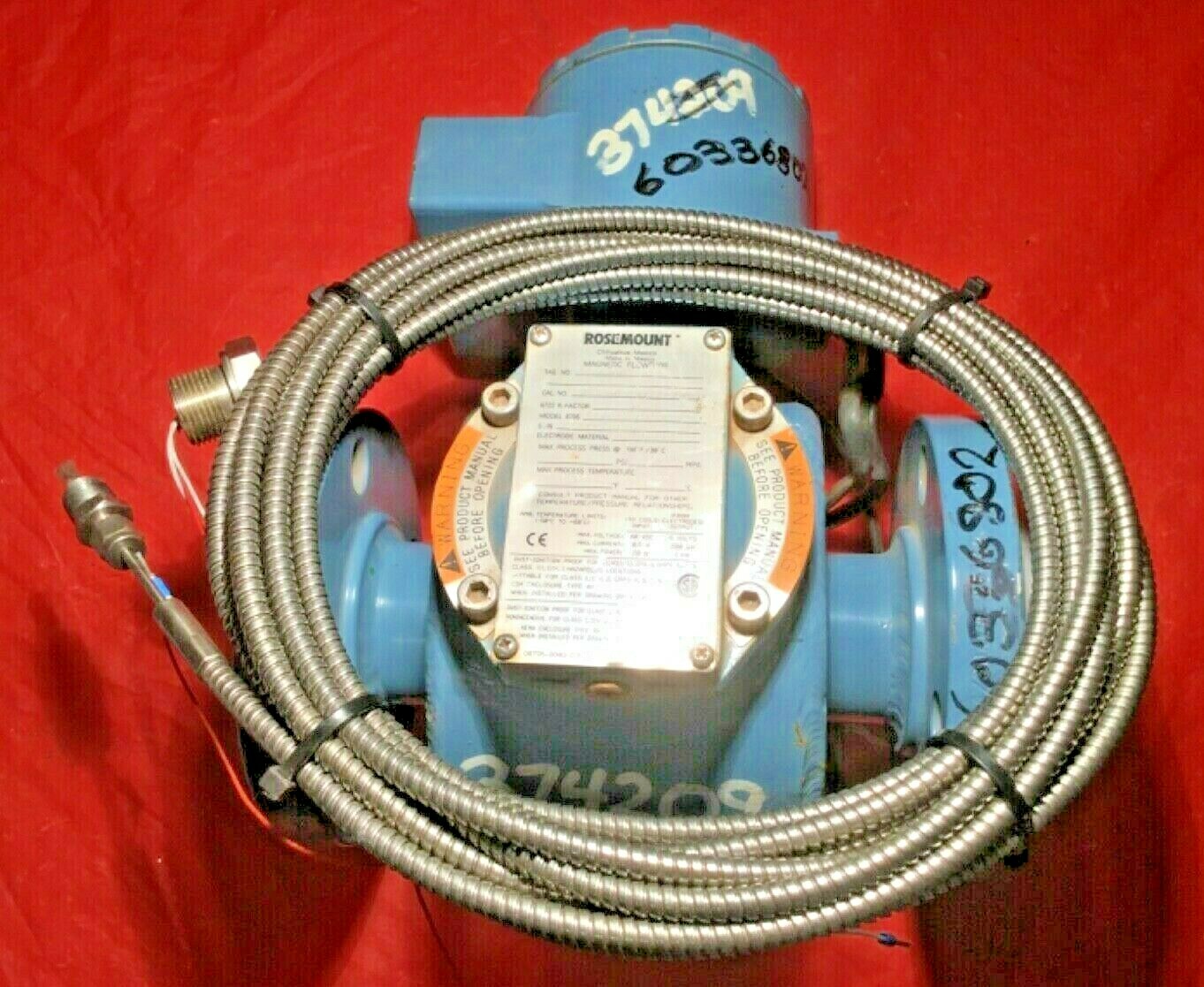 ROSEMOUNT 8705TTA015S104F0212 Magnetic Flow Meter Sensor