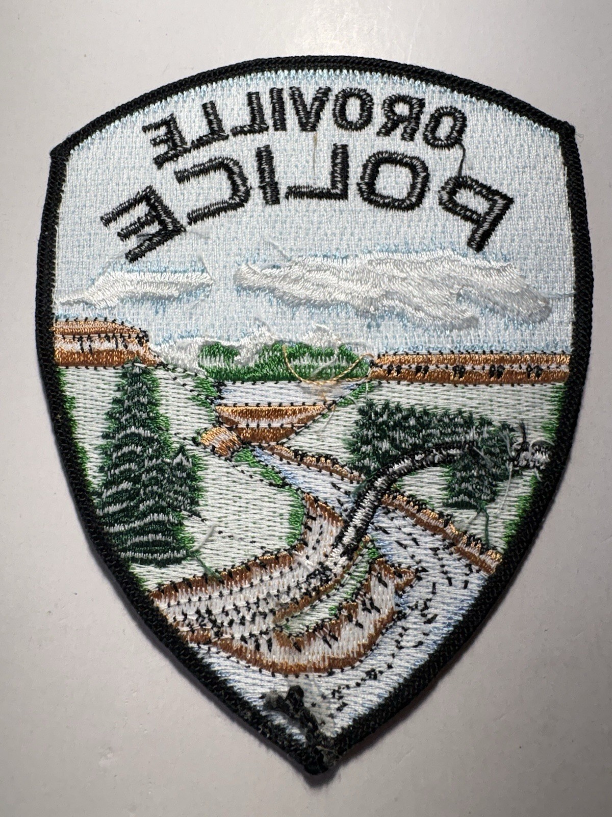 Oroville California Police Patch