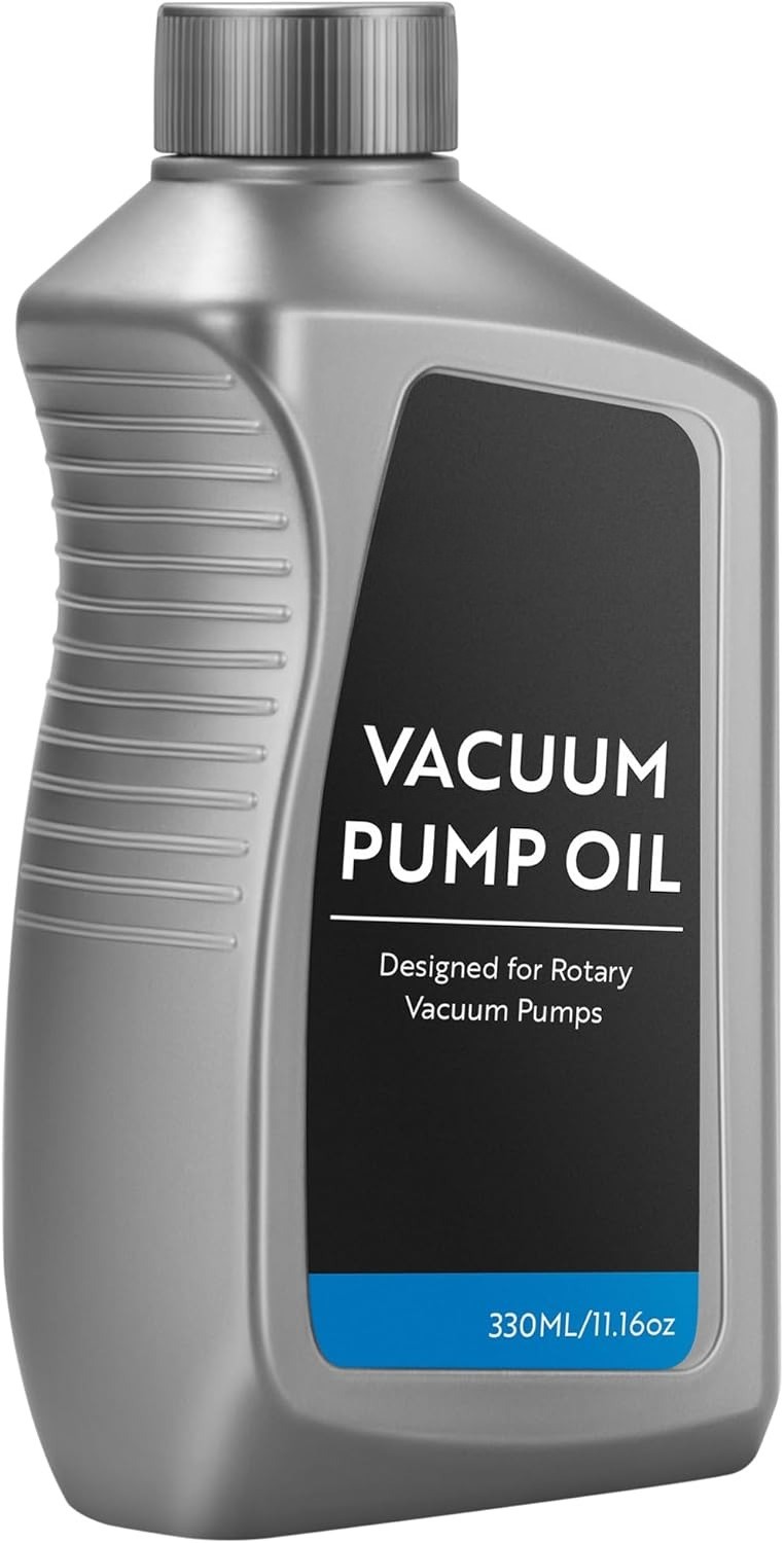 Premium High Vacuum Pump Oil 330ml/11.16oz, High Viscosity and Low Moisture HVAC
