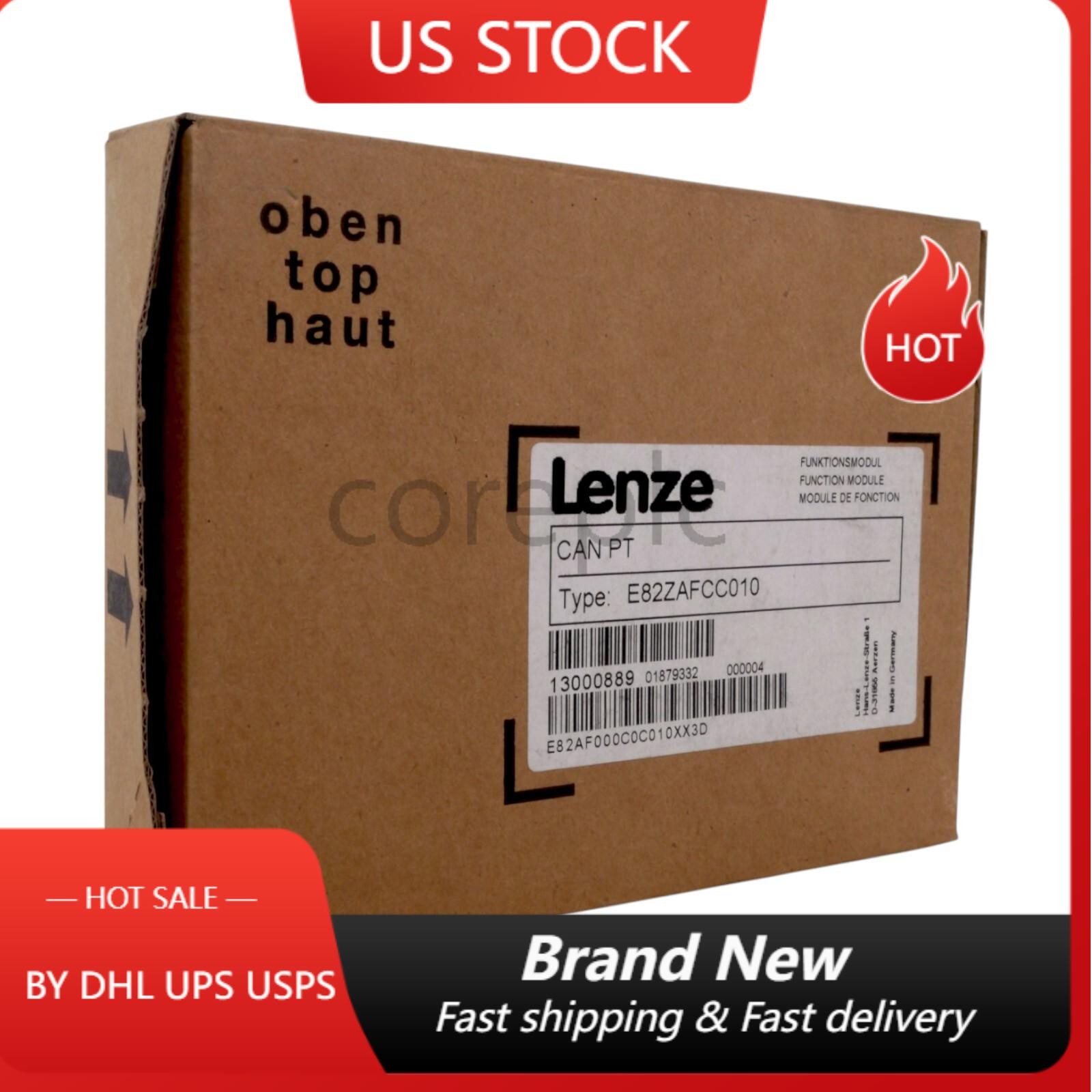 1PCS NEW LENZE E82ZAFCC010 ID 13000889 FUNKTIONSMODUL !