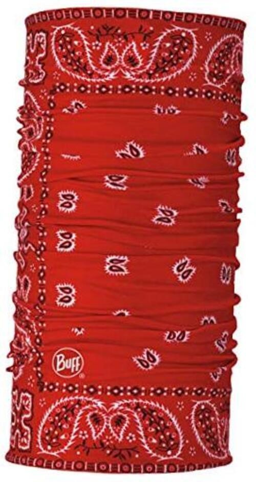 CoolNet UV Neck Gaiter, UPF 50 Sun Protection, One Size Santana Red
