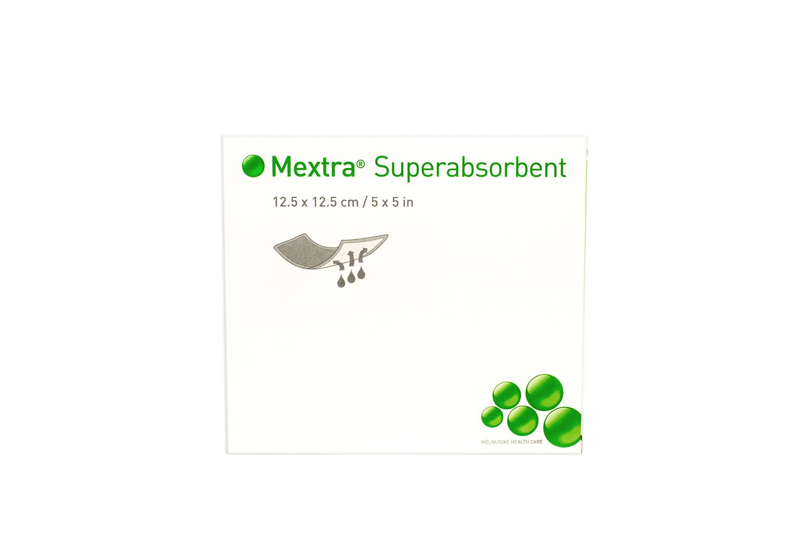 Mextra - 610000 Superabsorbent 5" x 5" (12.5x12.5 cm) - Box of 10