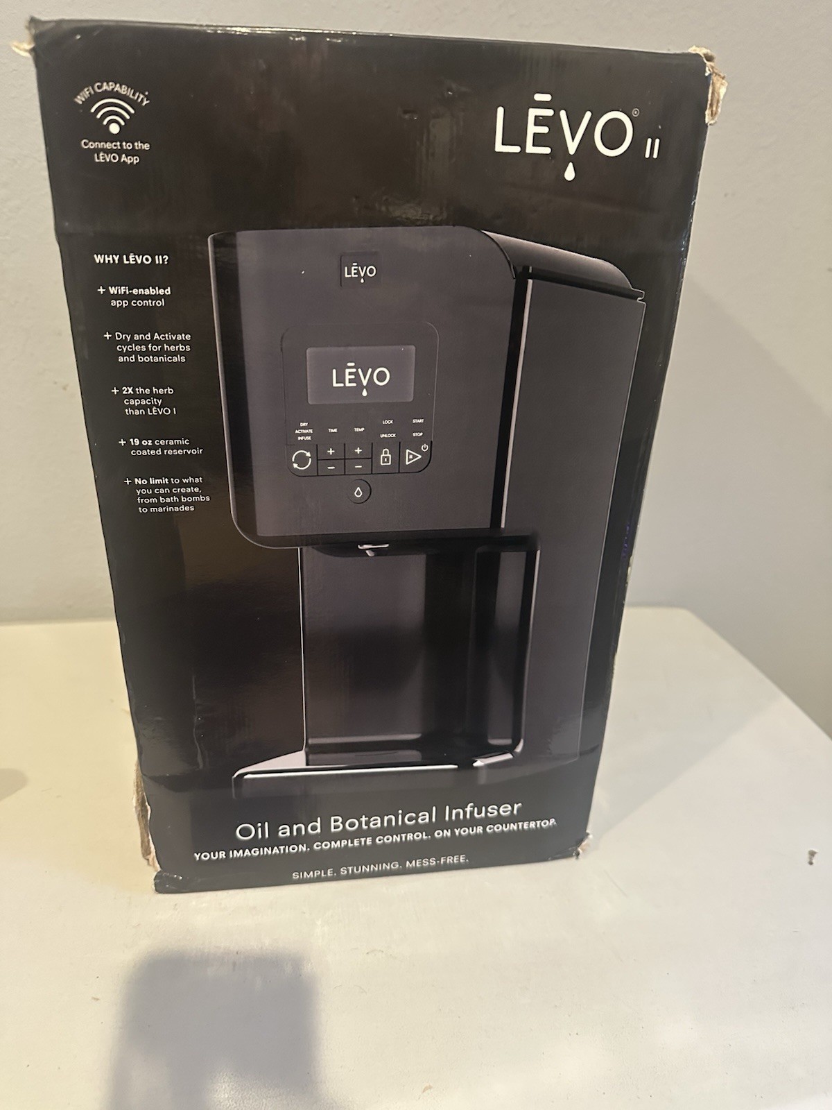 Levo II Green Oil and Botanical Infuser with WiFi App Control