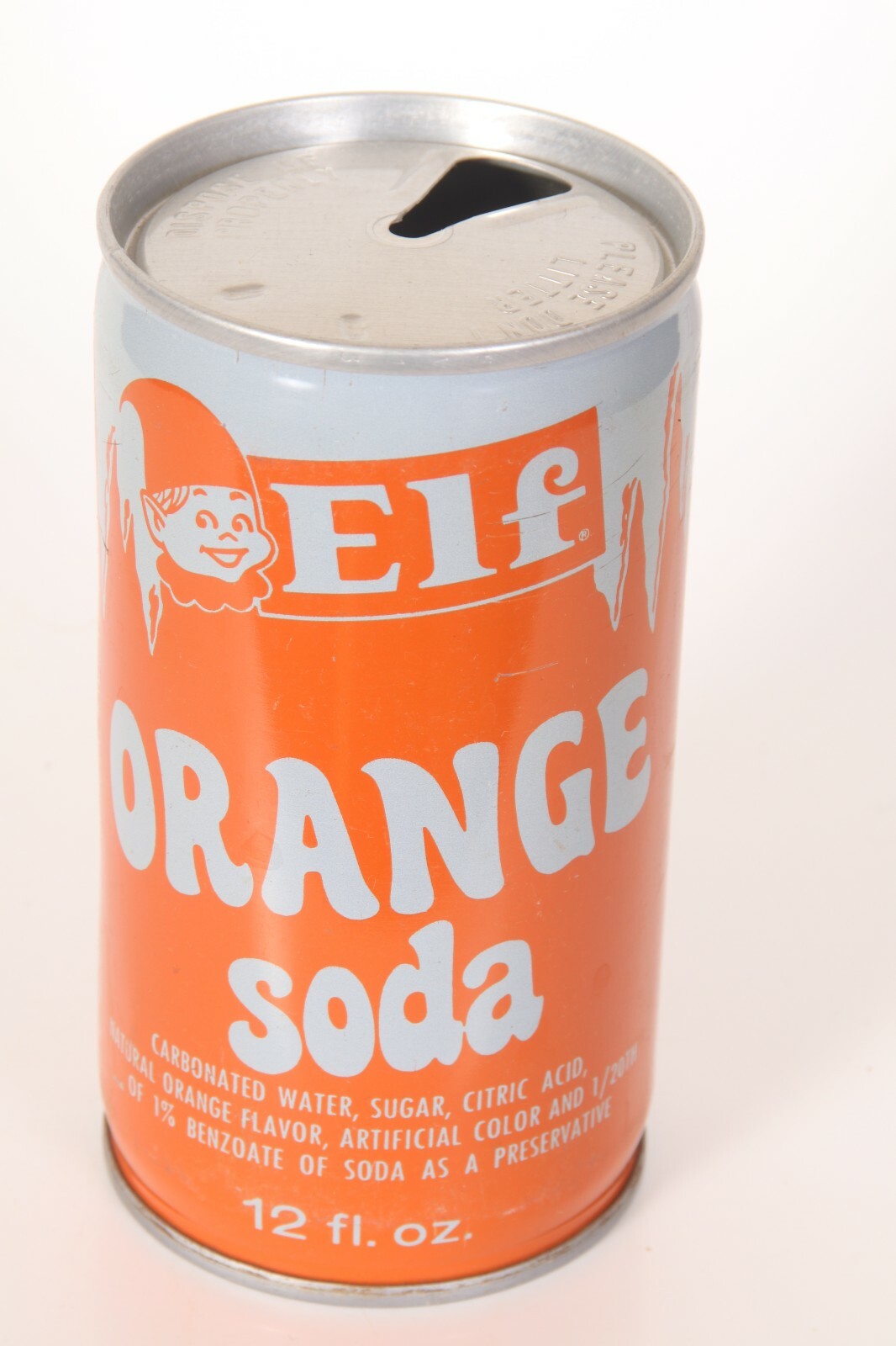 Elf Orange soda can