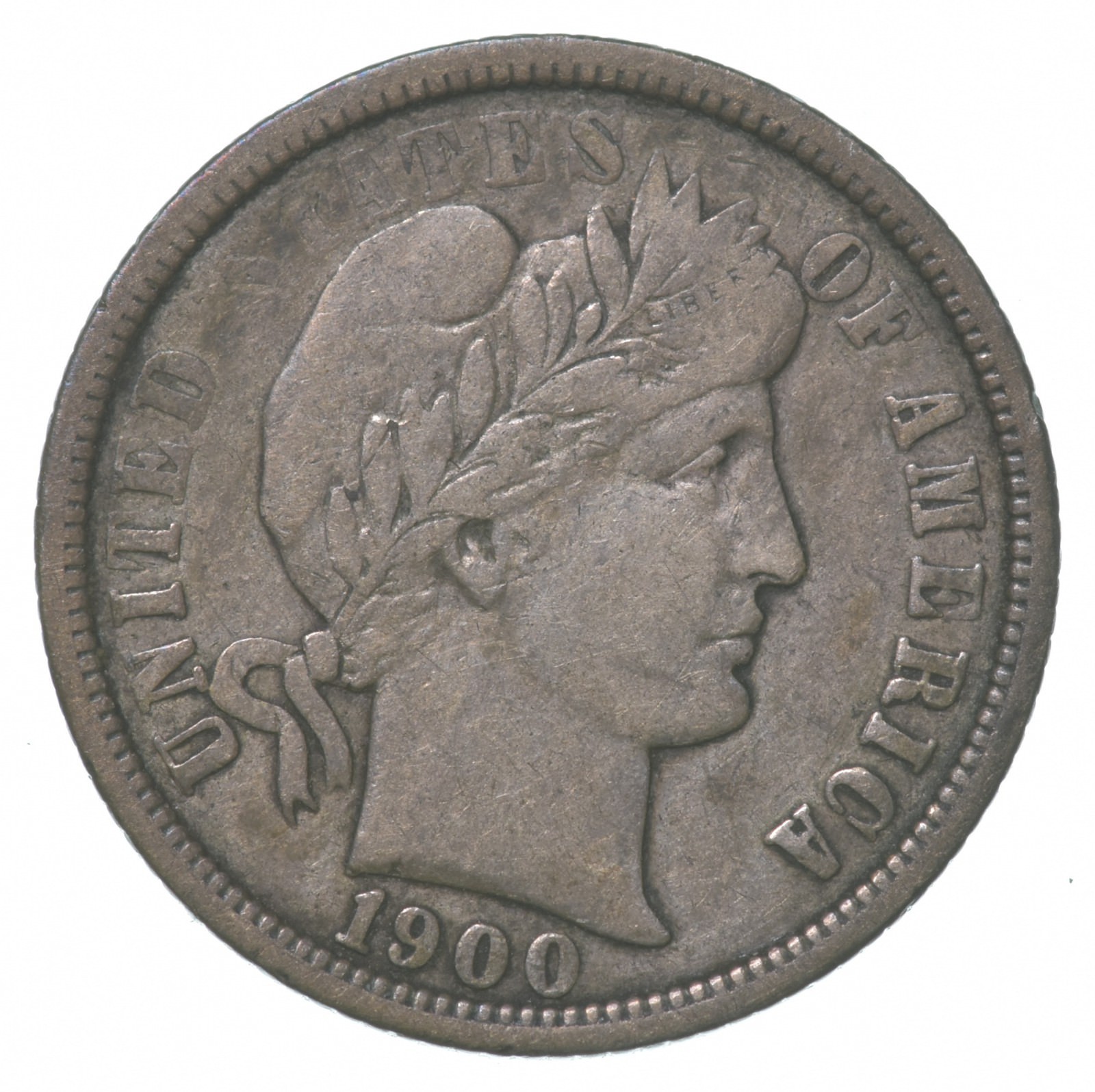 1900-O Barber Dime *6206