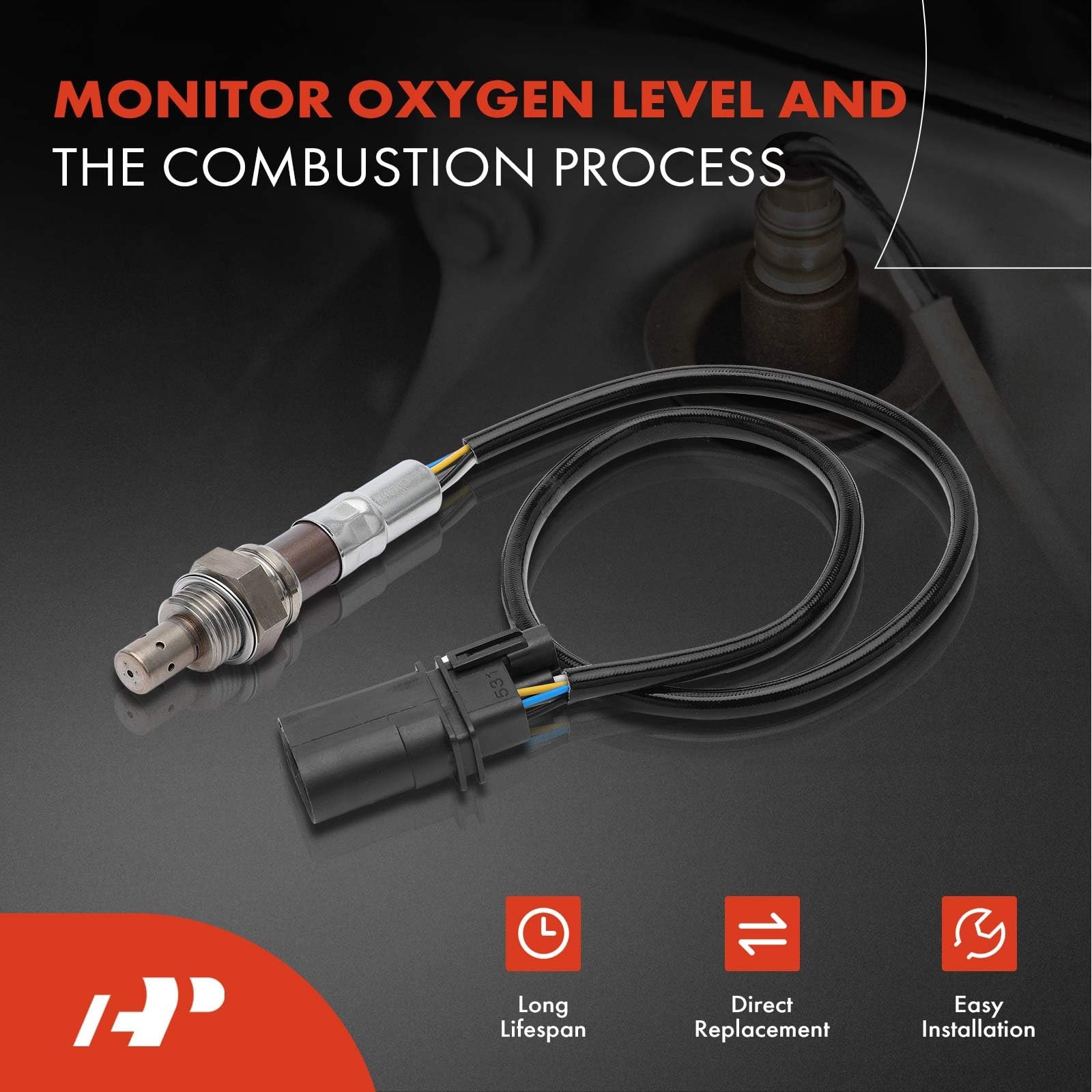 A-Premium 2PCS Upstream Left & Right O2 Oxygen Sensor Compatible with A4...