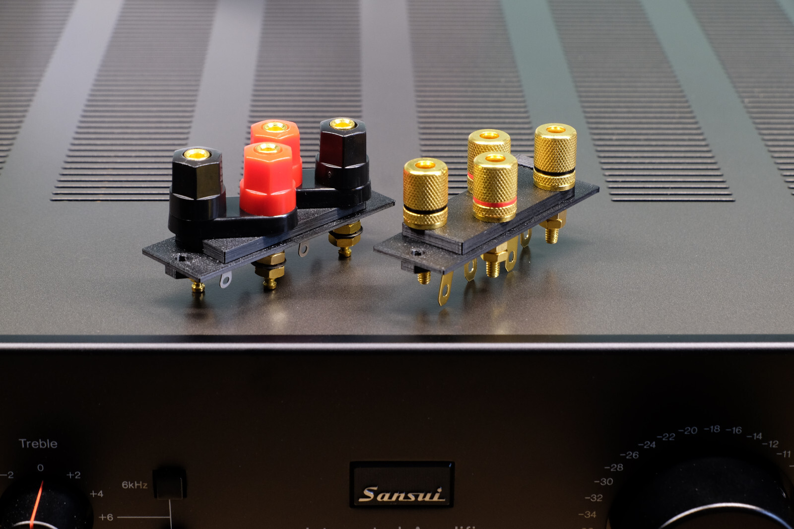 Sansui AU-11000 speaker terminal upgrade kit