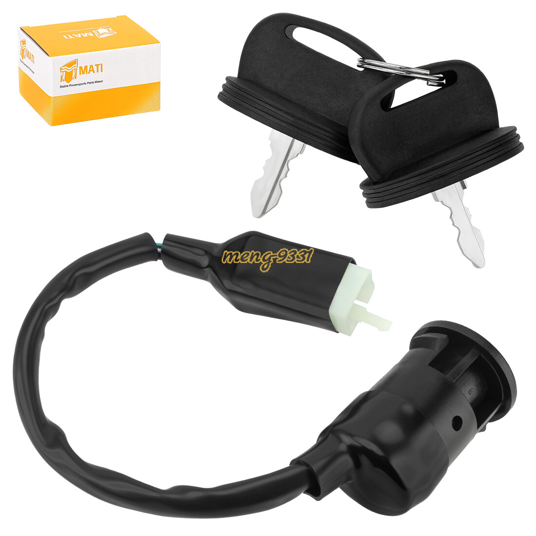 KEY Ignition Switch B8W-H2510-00-00 for Yamaha YFM90 Grizzly 90 2019 2020-2024