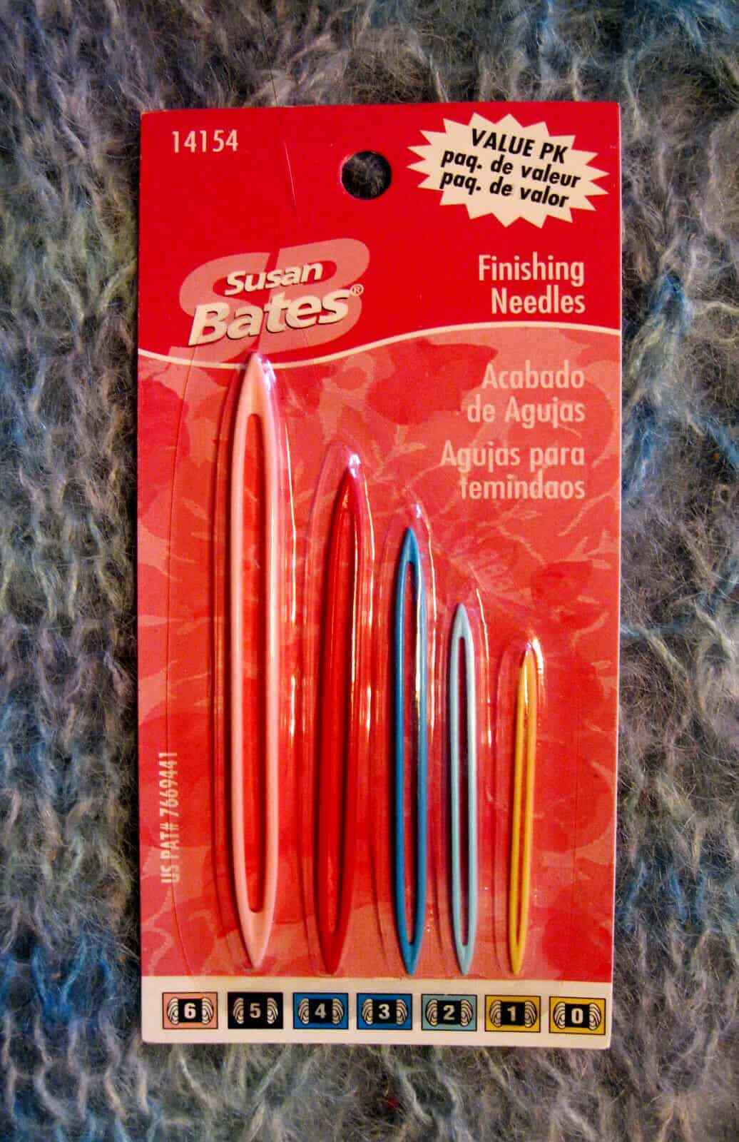 Susan Bates Finishing Needles, Assorted Value Pack