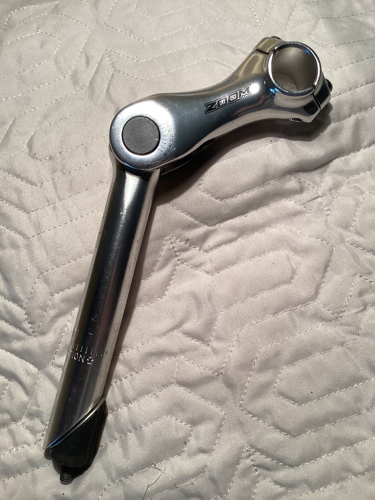 Zoom Quick Comfort Adjustable Stem 90mm Silver