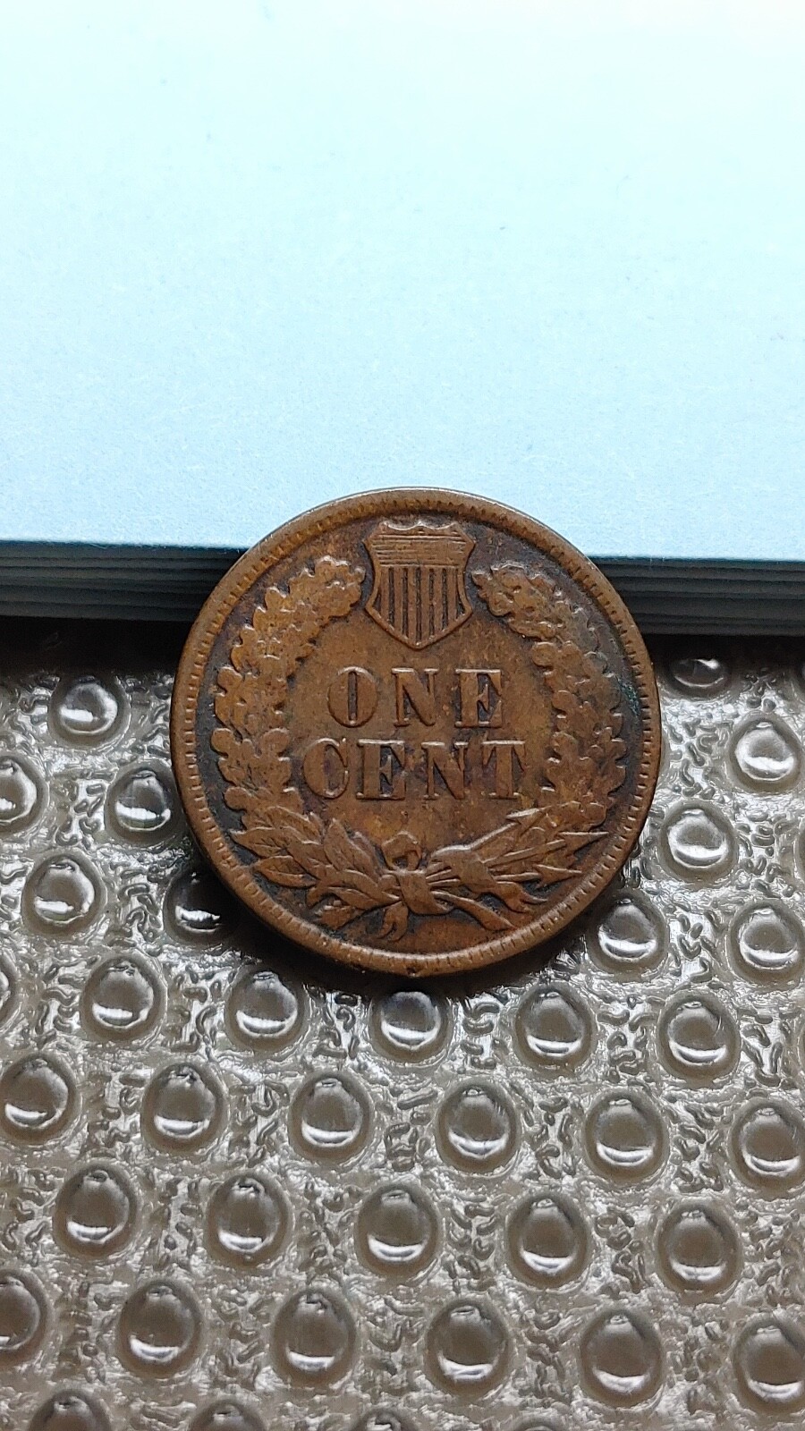 1883 Indian Head Cent Penny VF+ Y373