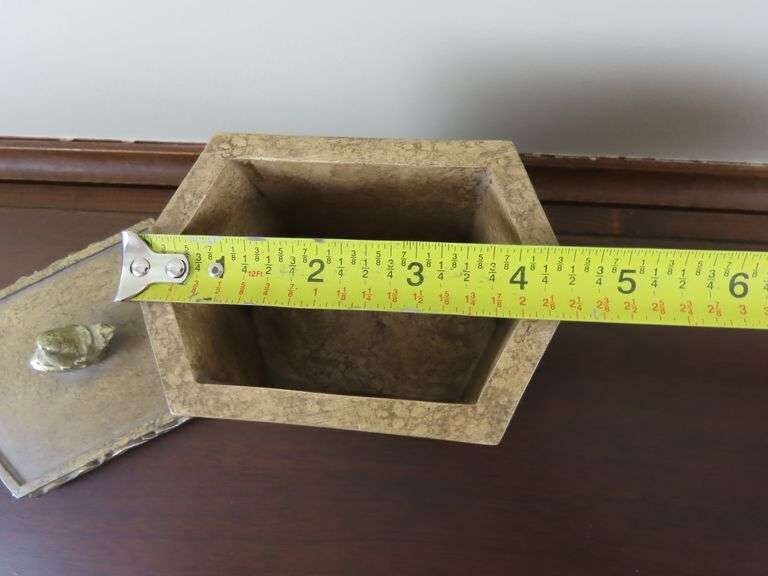Composite Lidded Trinket Box