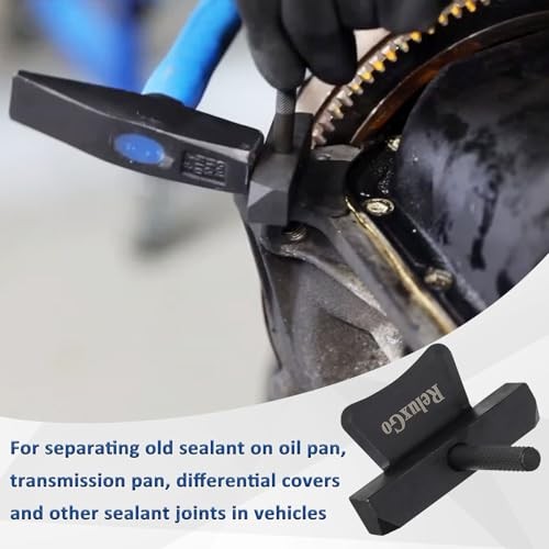 Oil Pan Separator Tool Compatible with Benz/BMW, Gasket Remover Scraper Tool,
