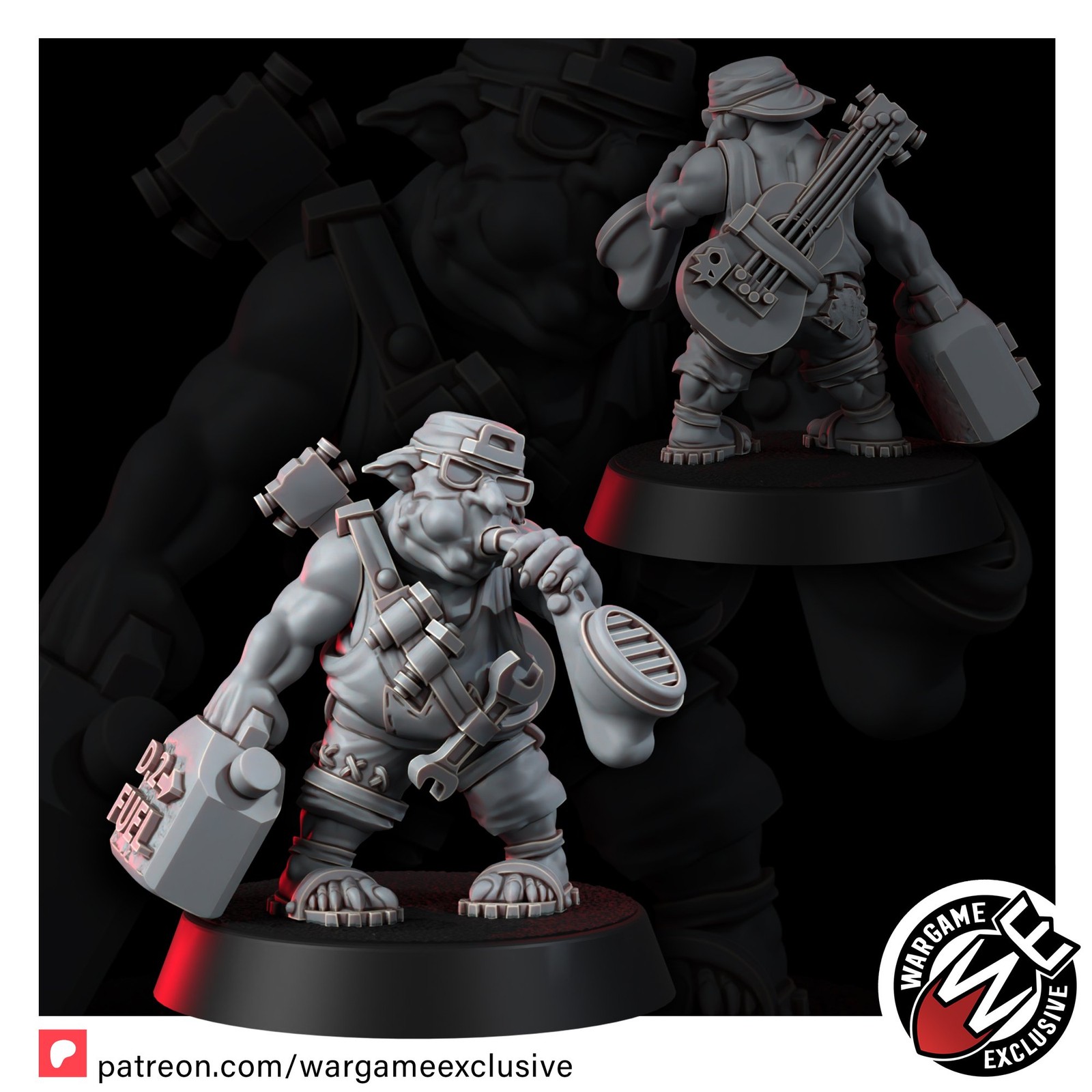 ORK WHITE TOAD GROT