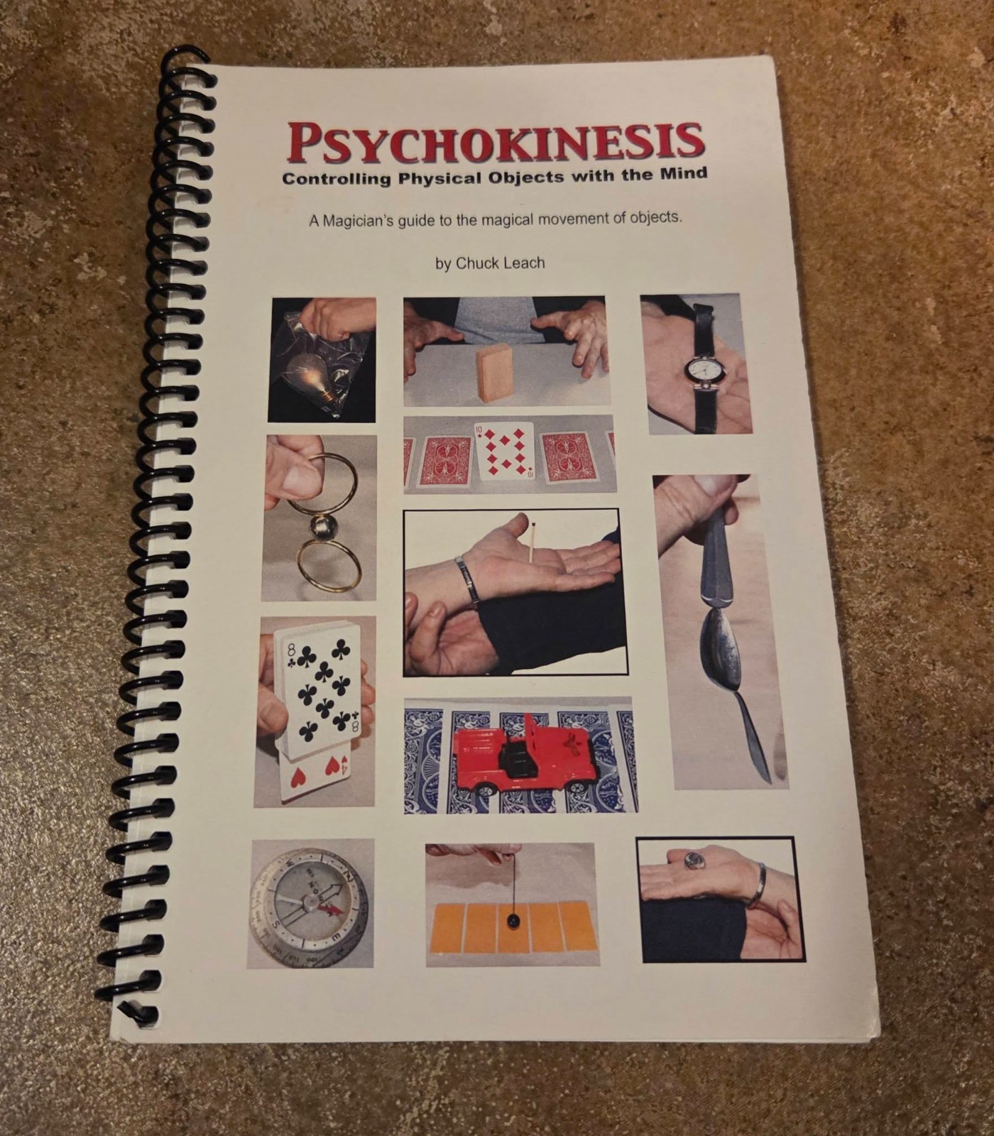 Psychokinesis Book Magic Mentalism Tricks