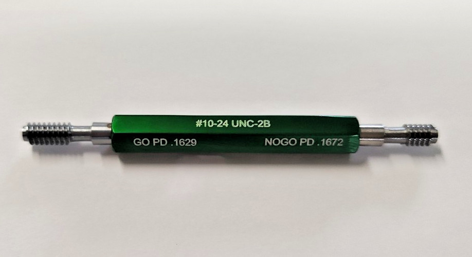 GF 10-24 UNC-2B Go/NoGo Thread Plug Gage