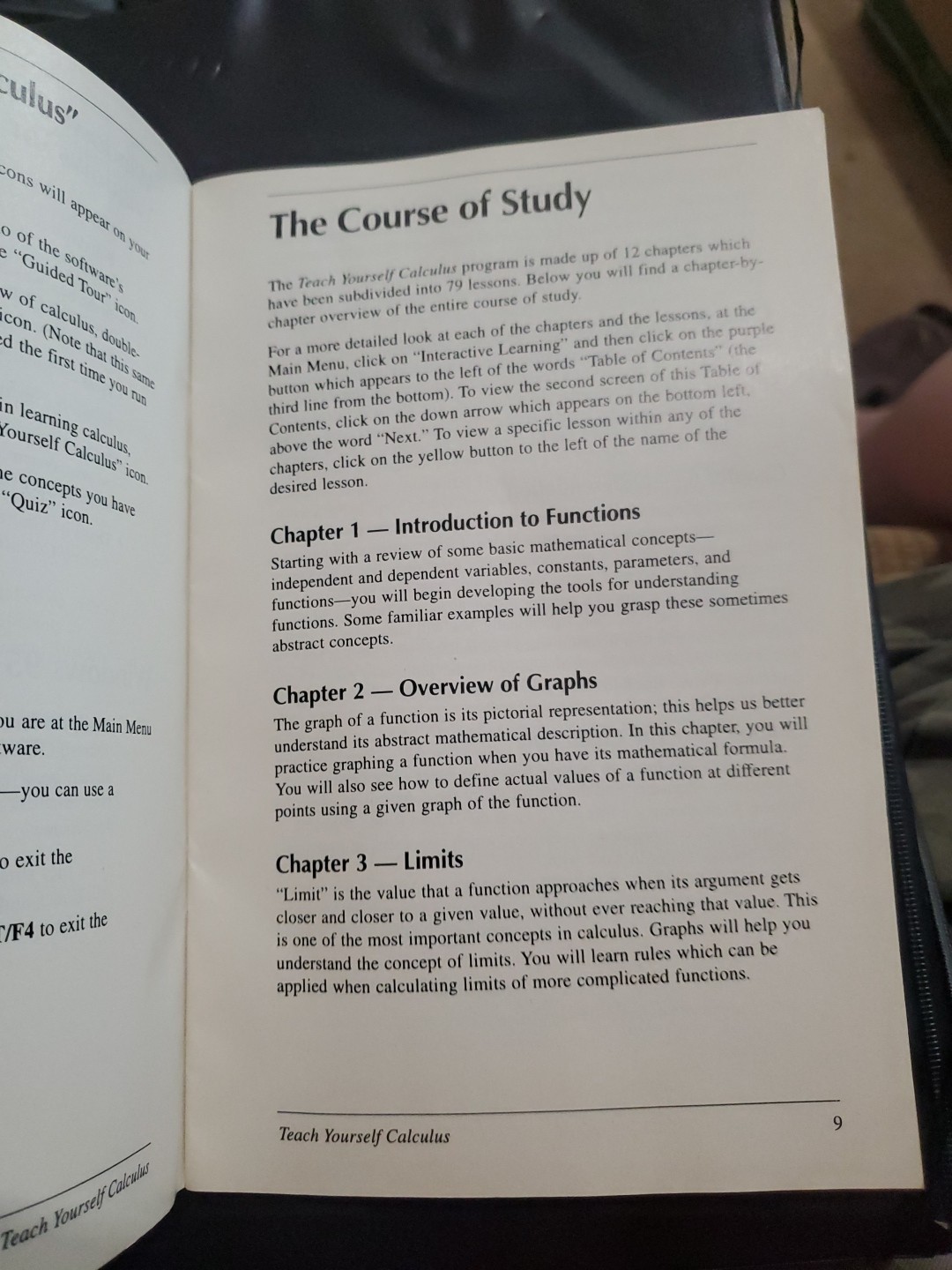 1995 Teach Yourself Calculus Cd Rom In Case And User Guide
