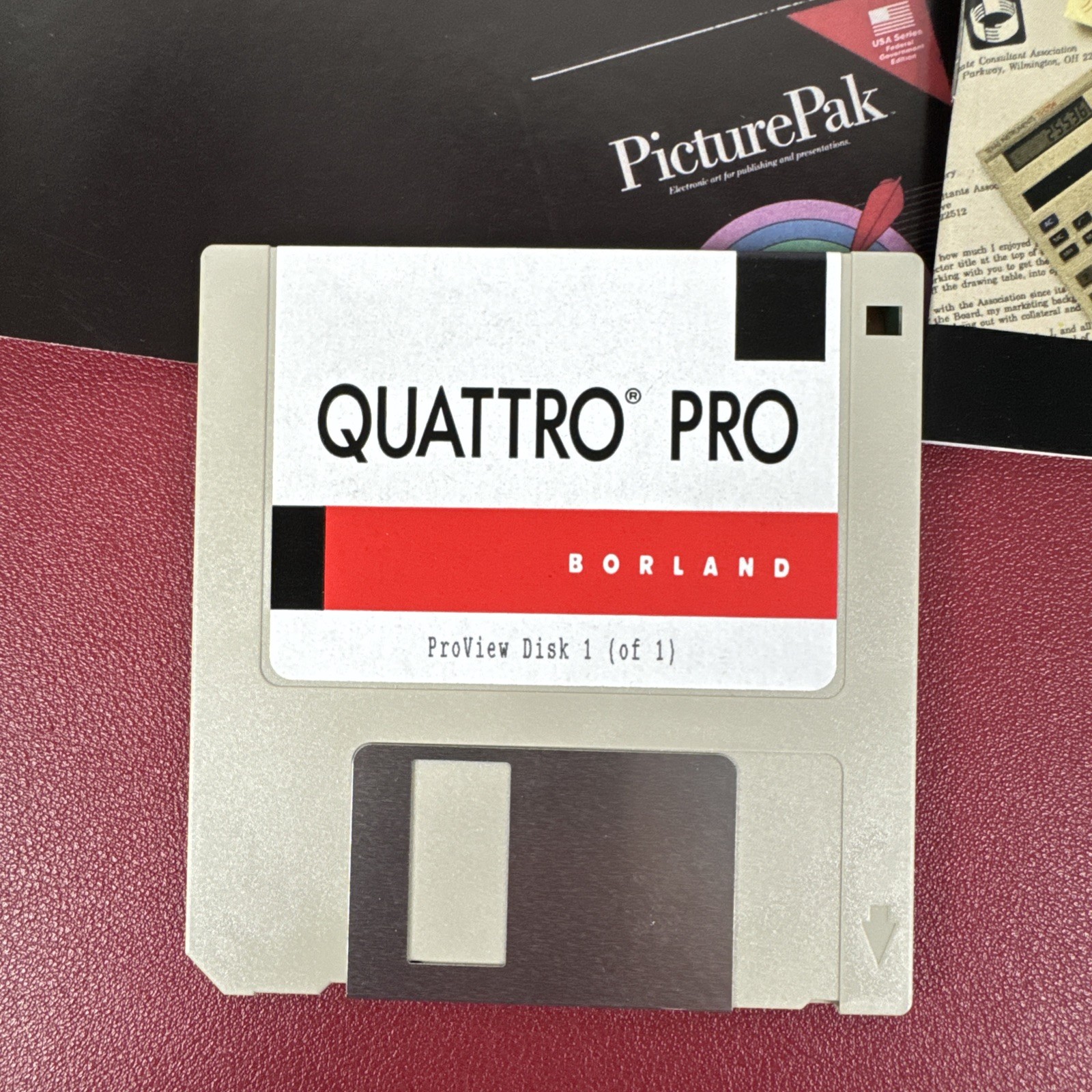Borland Quattro Proview 3.0 Powerpack 3.5" Floppy Disk
