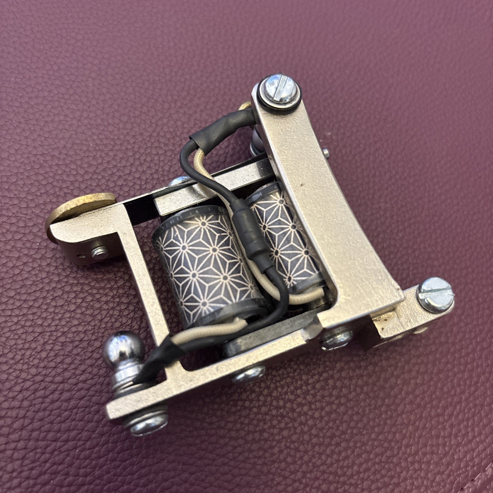 Old School Vintage Reproduction Tattoo Machine Shader By M.Metaxa USA One Off