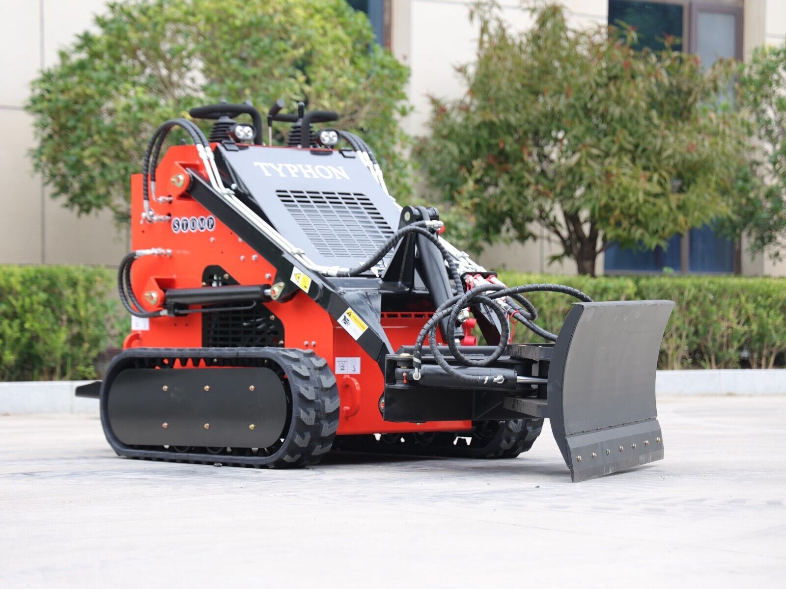 NEW SkidSteer Loader Attachment BullDozer Attachments for TYPHON STOMP Skidsteer